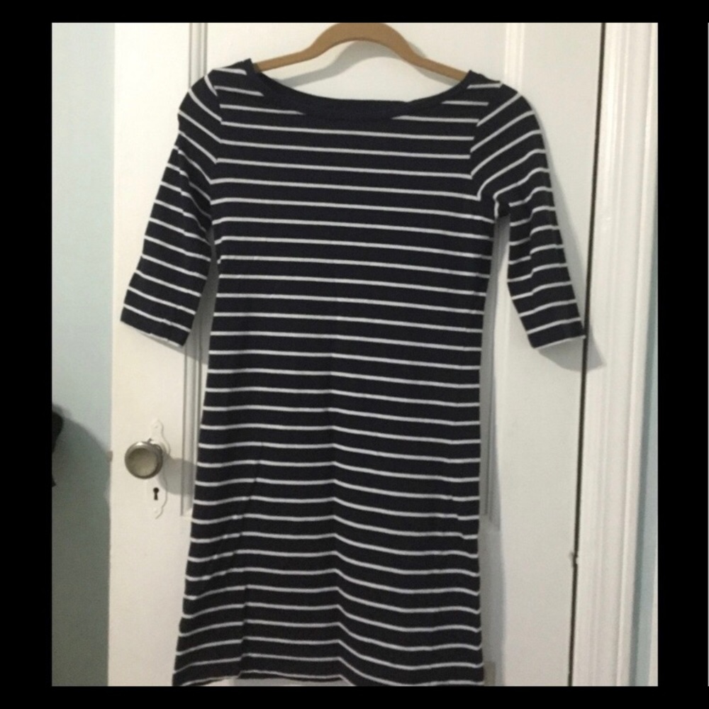 French connection striped dress. Never Worn.